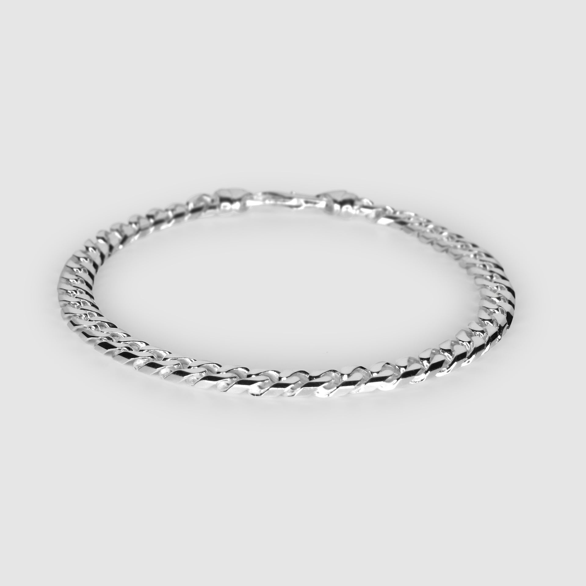 11mm Double Curb Bracelet