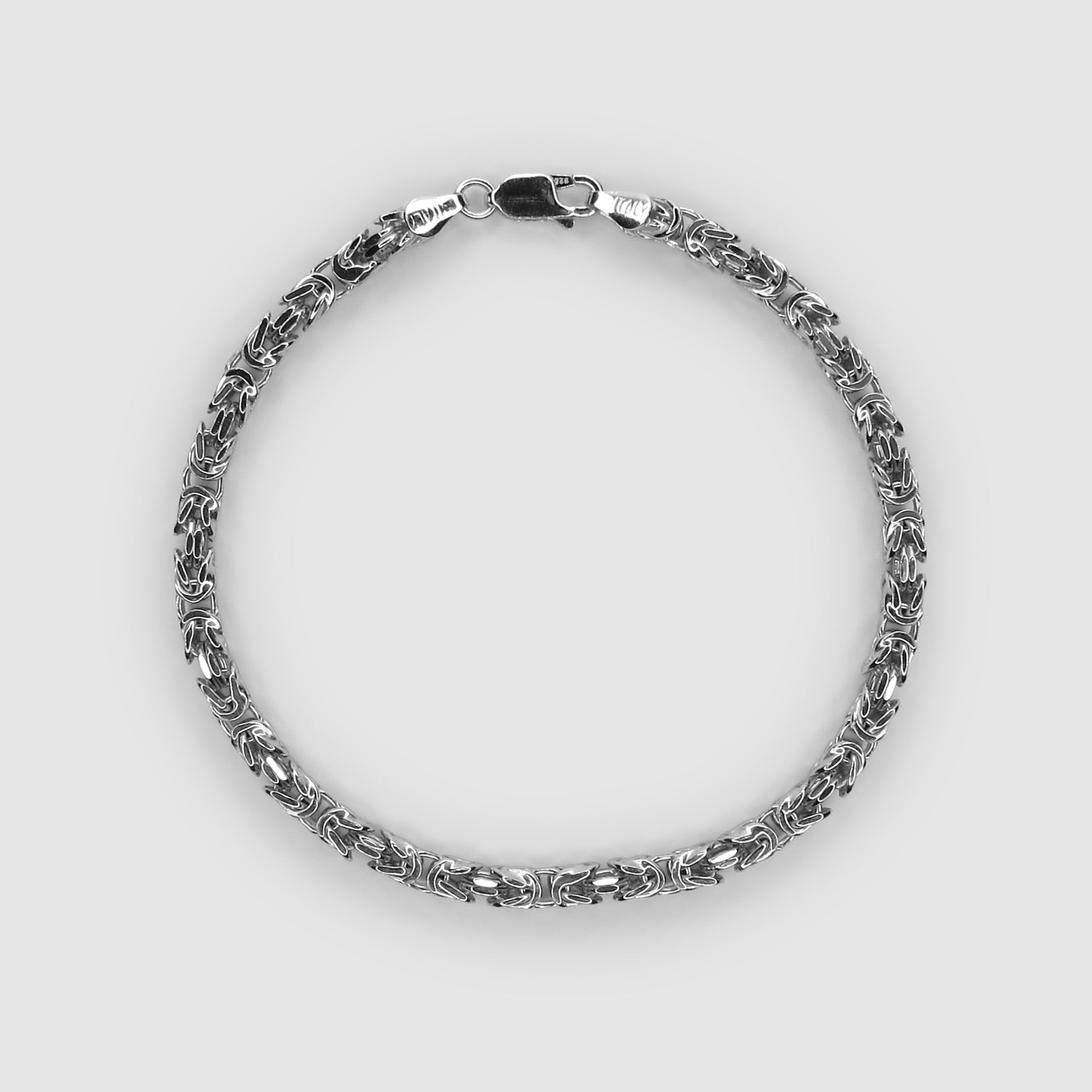 3.7mm Byzantine Bracelet