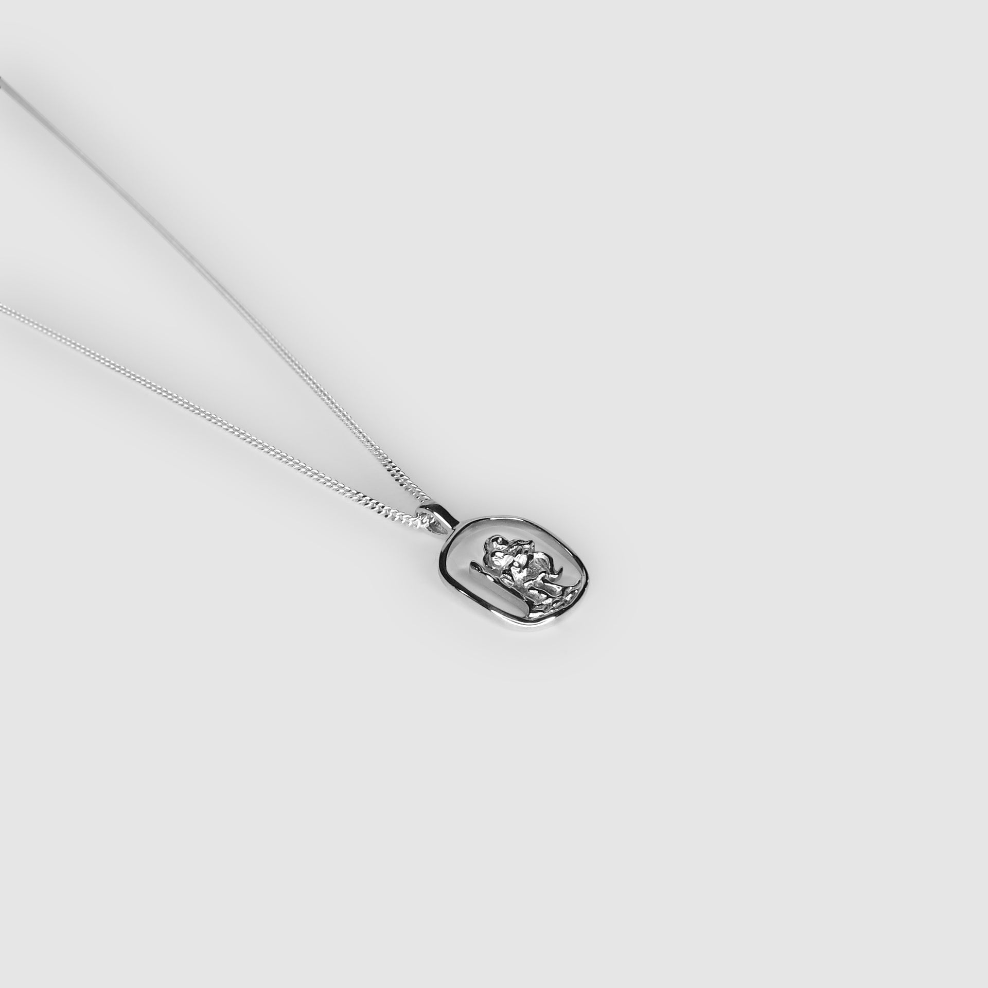 Cut Out St Christopher Necklace