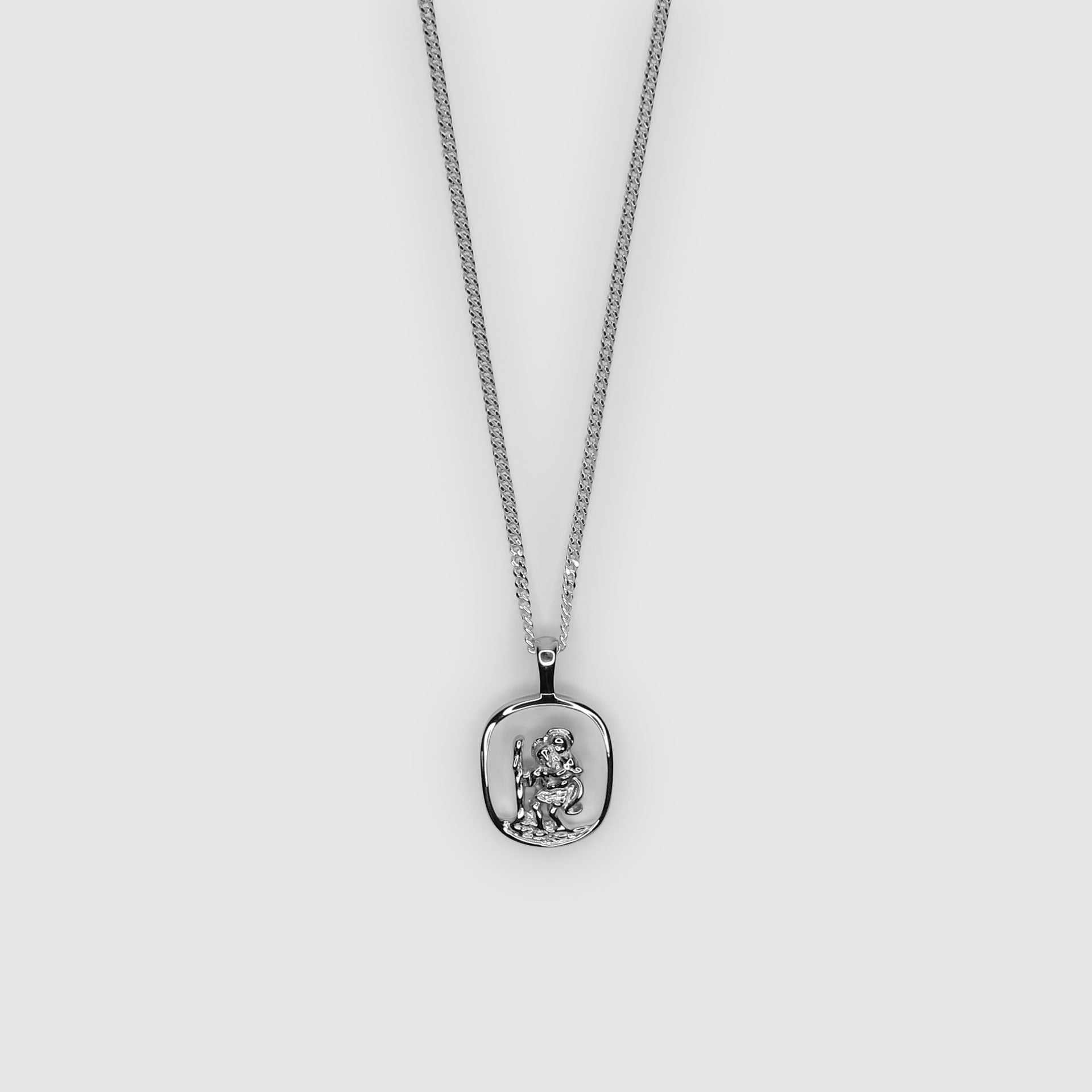 Cut Out St Christopher Necklace