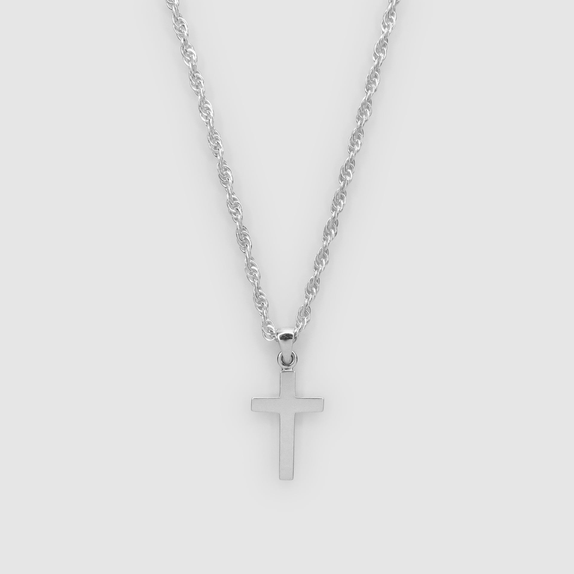 Silver Cross Necklace X Prince of Wales