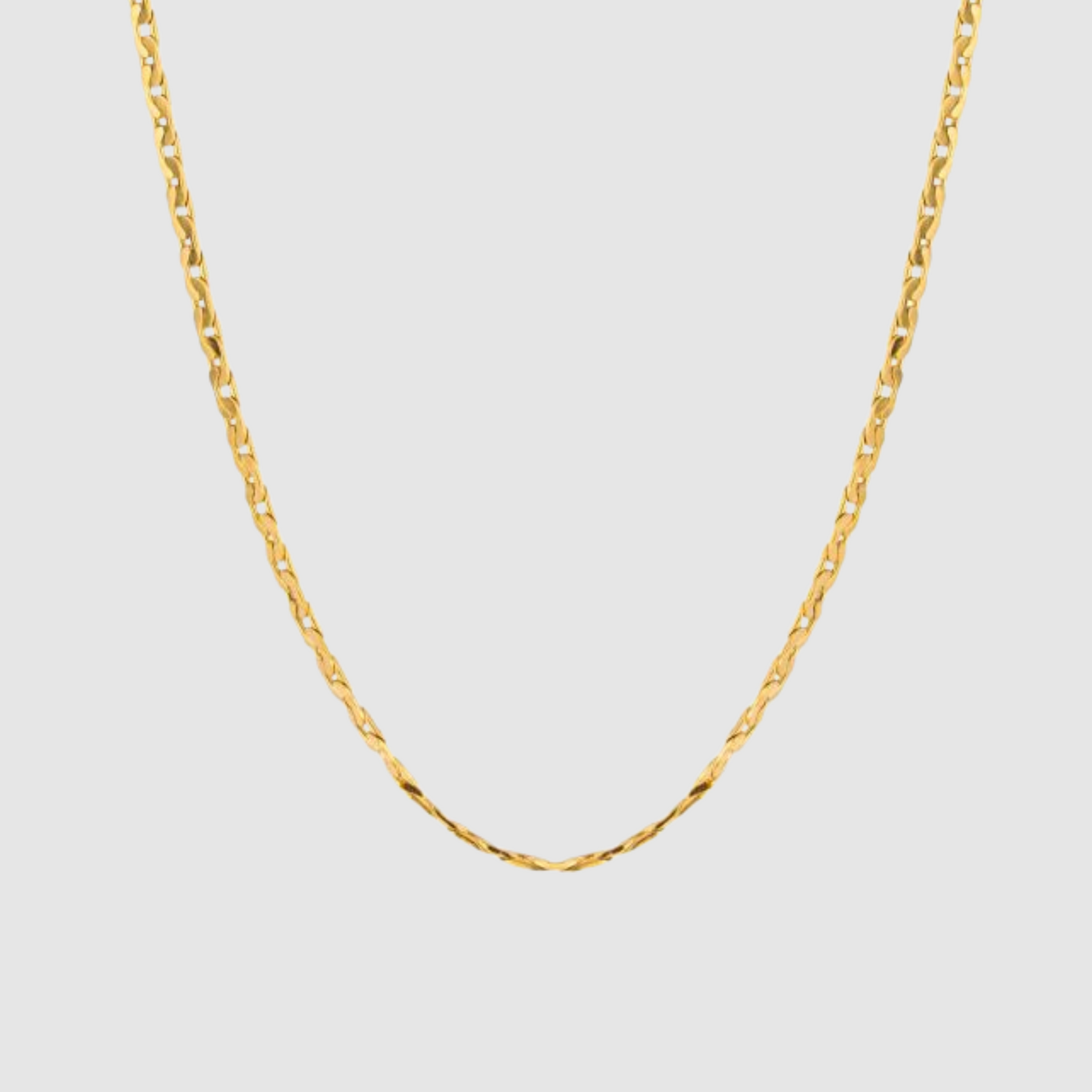 Anchor Chain in Yellow Gold Plating