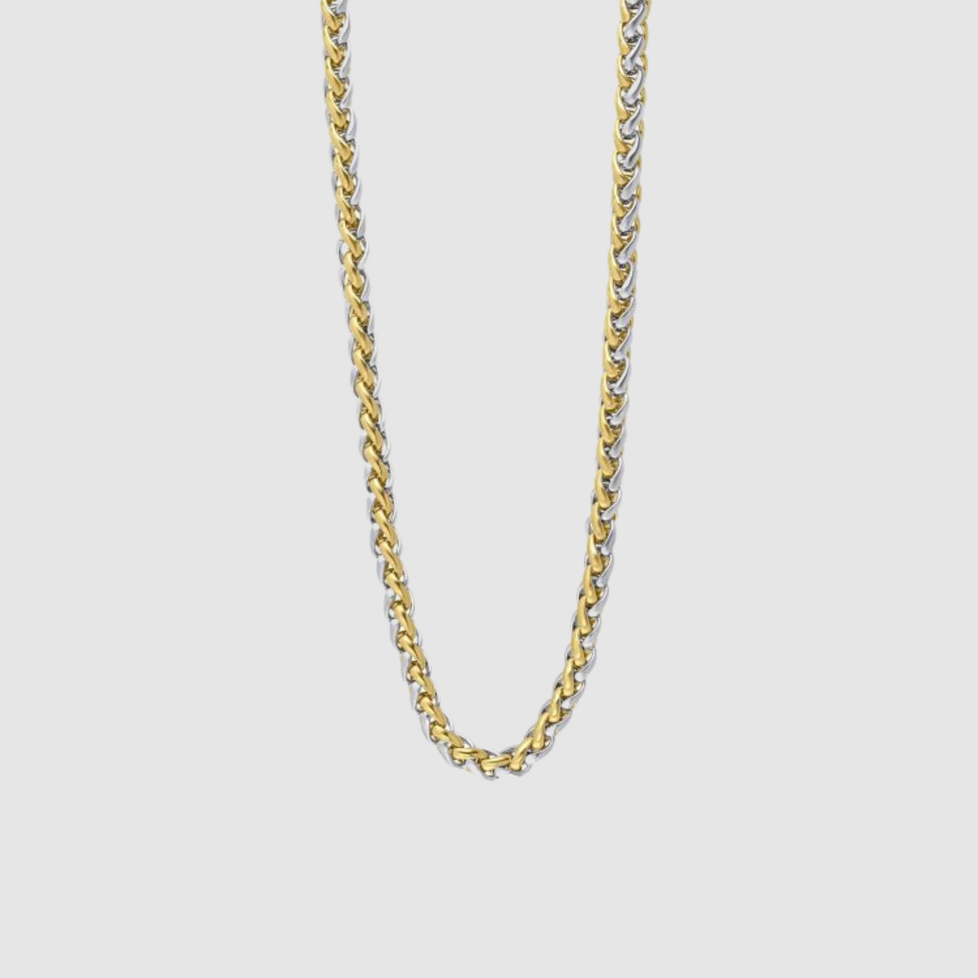 Two Tone Spiga Link Chain