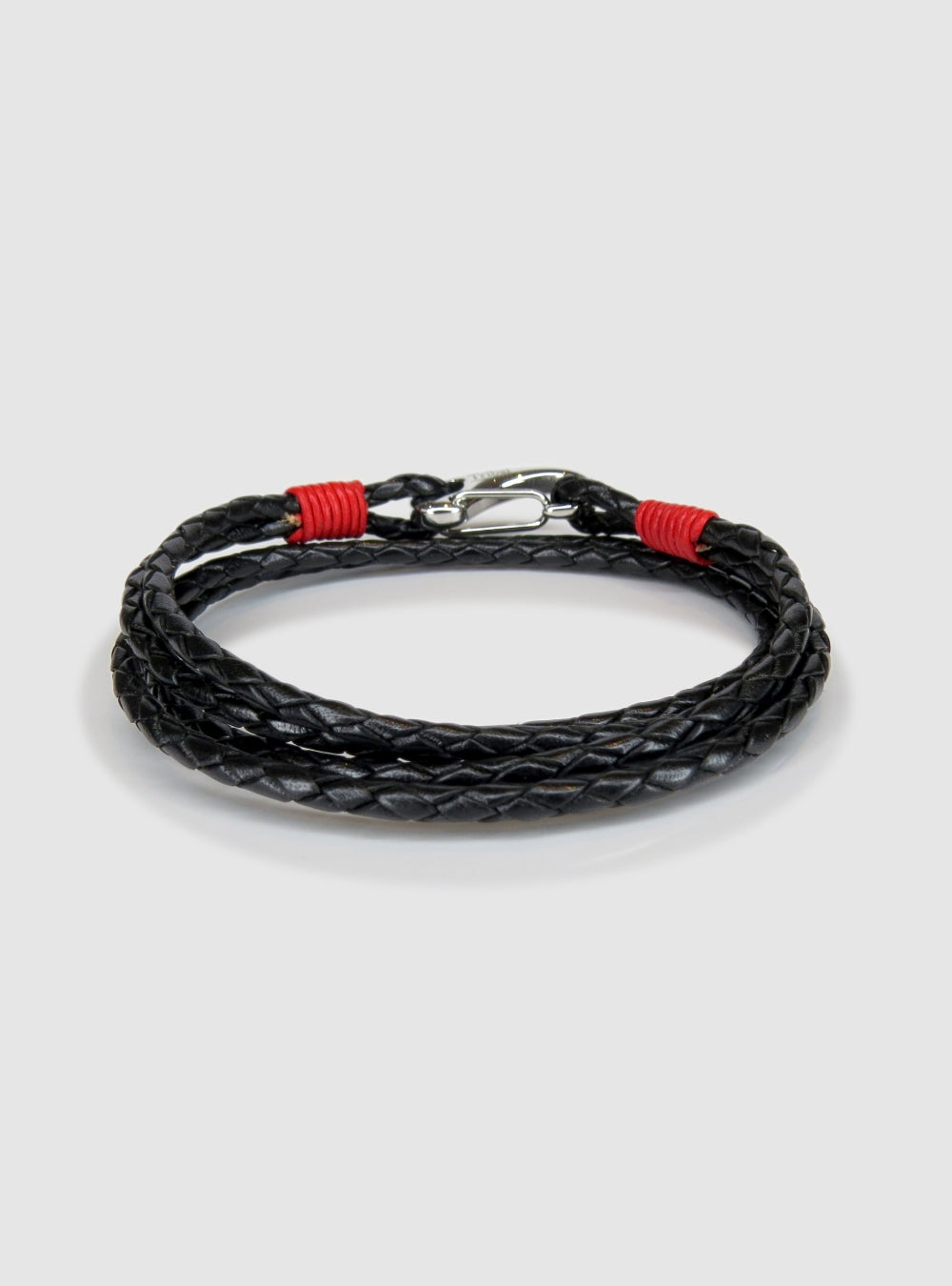 Double Cardinia Black and Red Bracelet