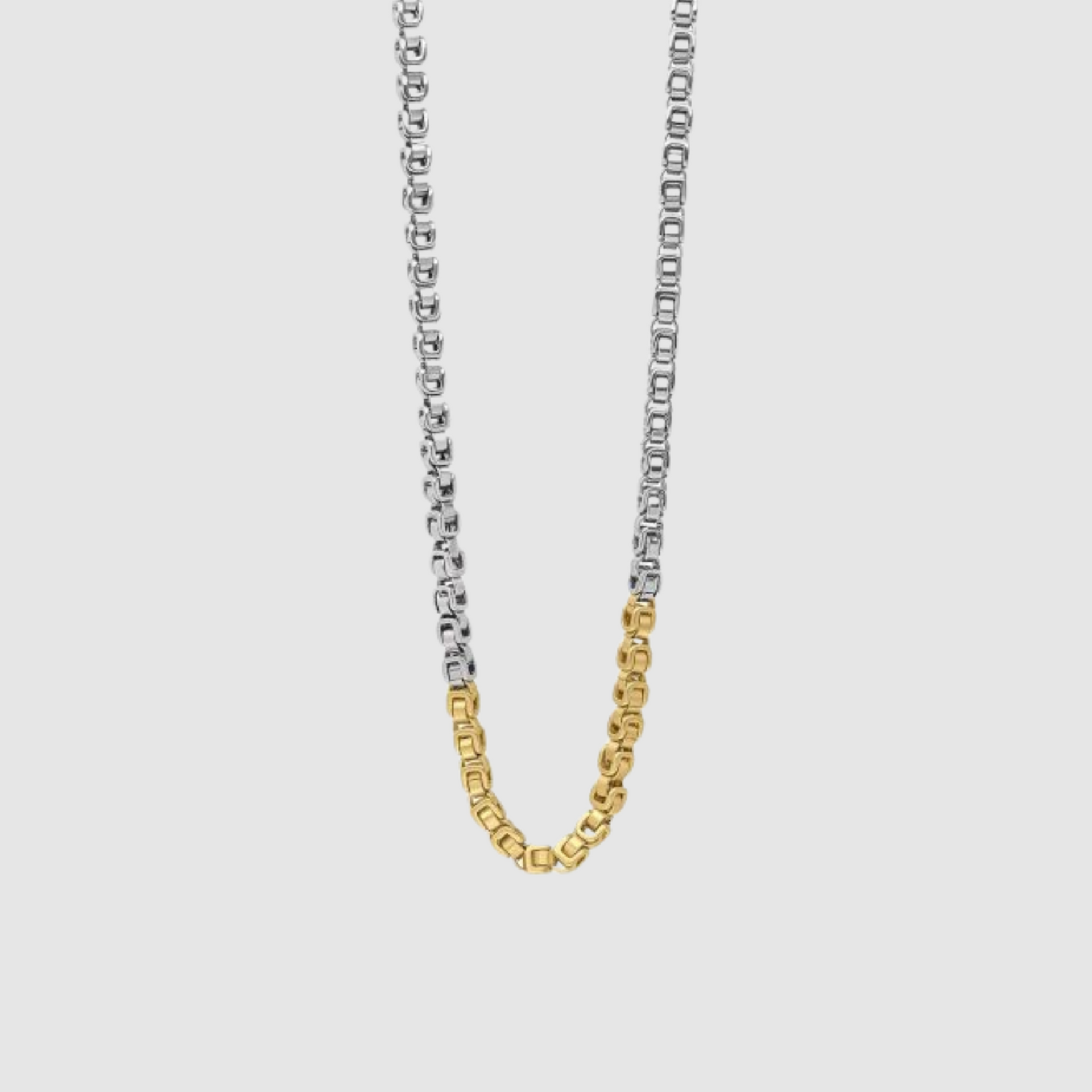 Two Tone Belcher Link Chain
