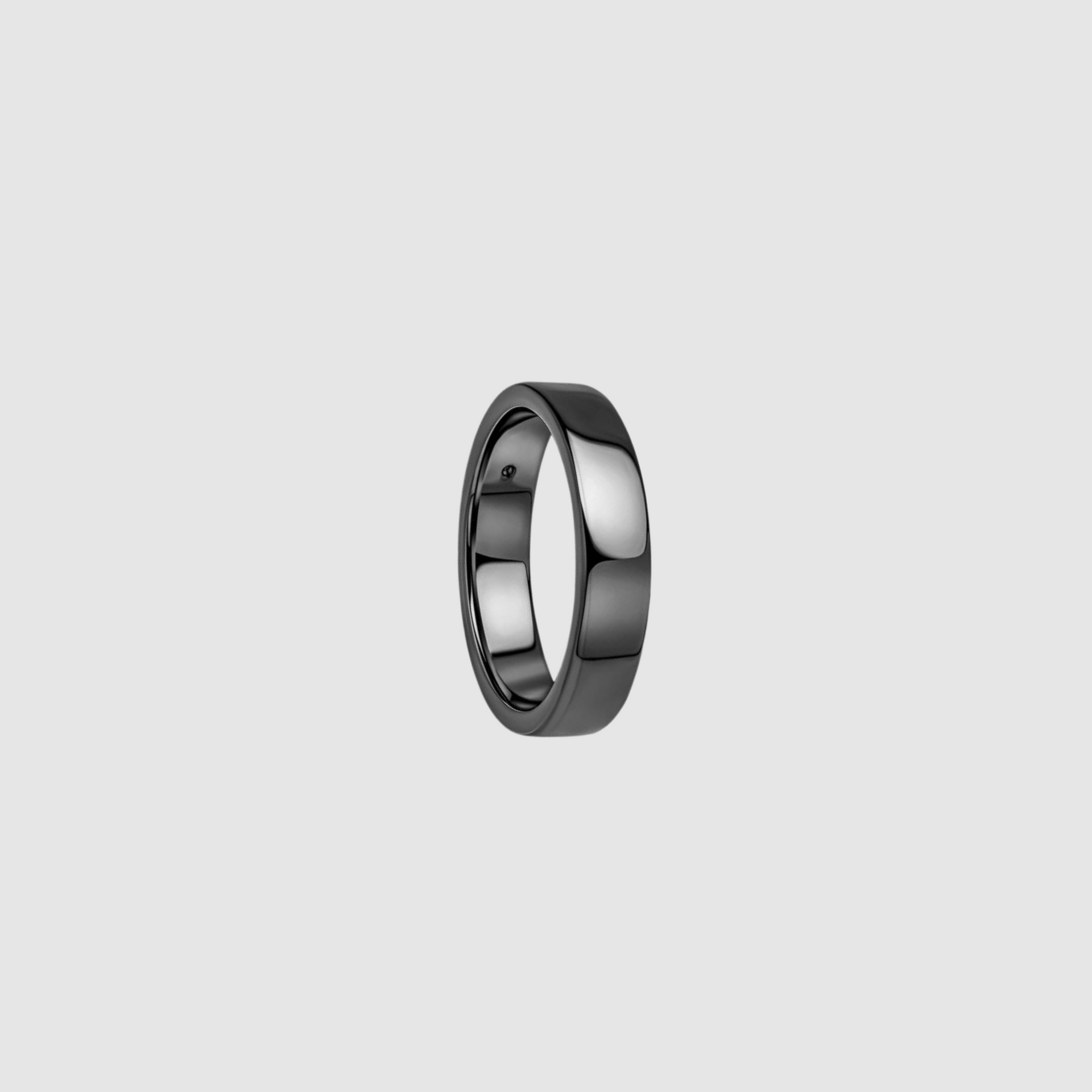 Gunmetal Plated Band Ring