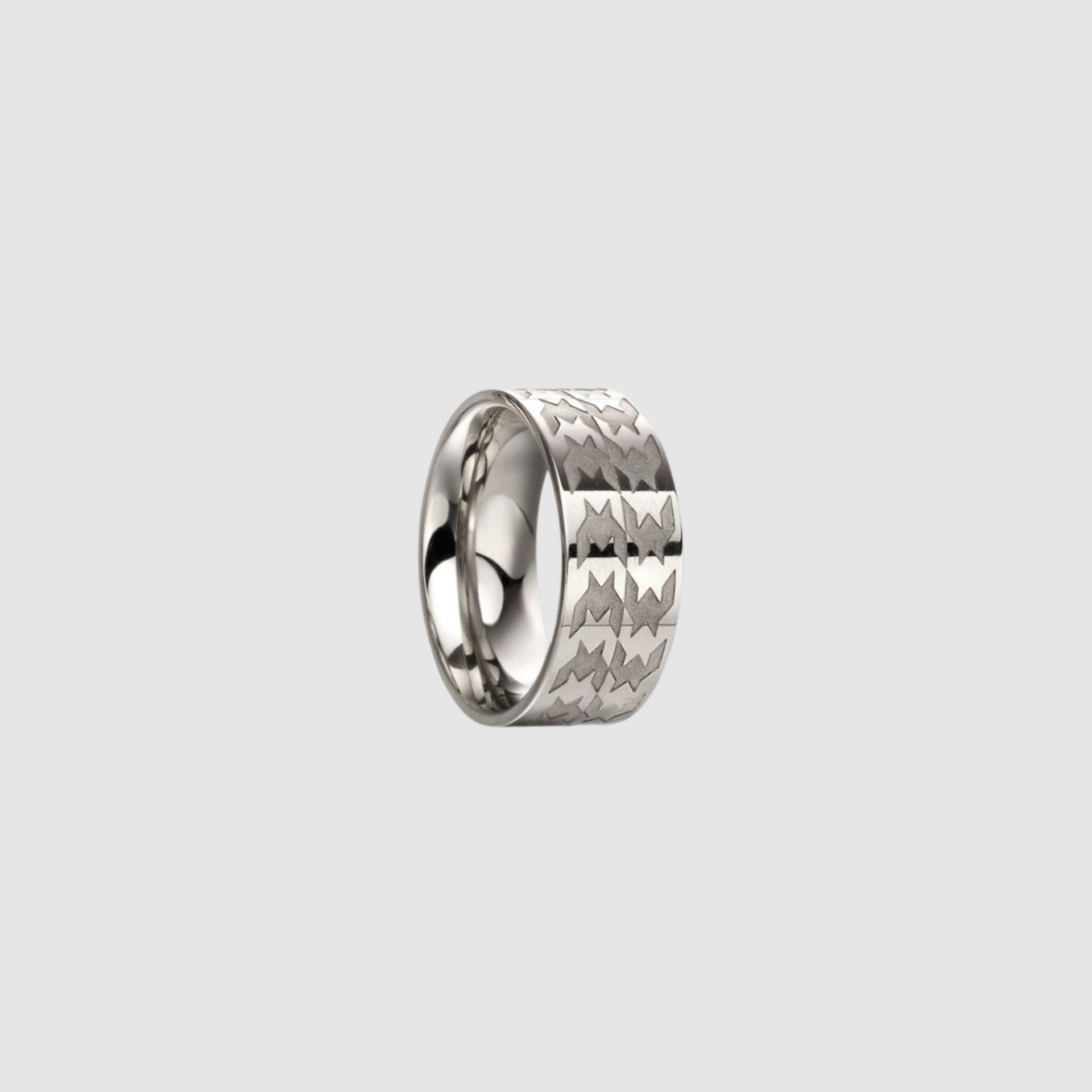 Houndstooth Textured Ring