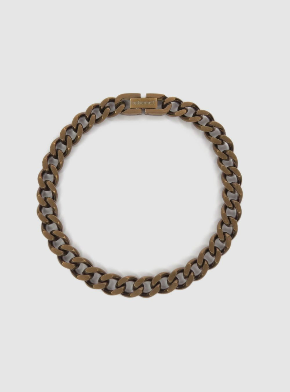 Coffee Plated Spiga Link Bracelet