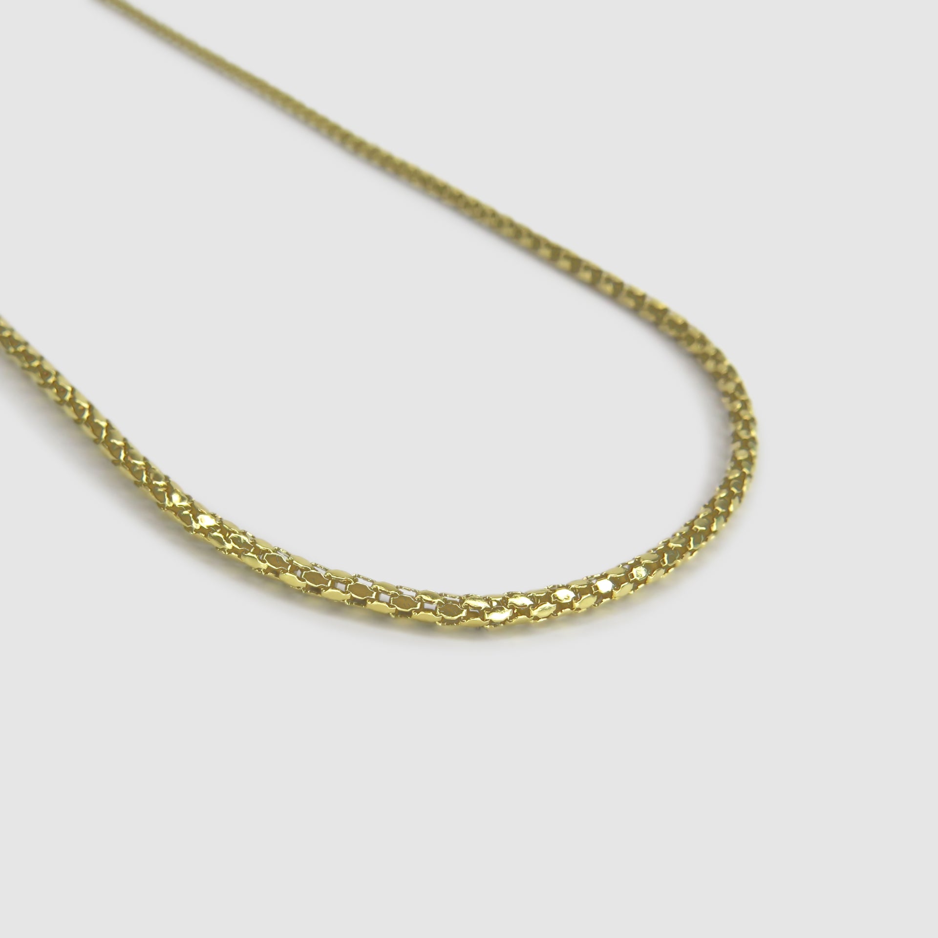 Gold Popcorn Chain