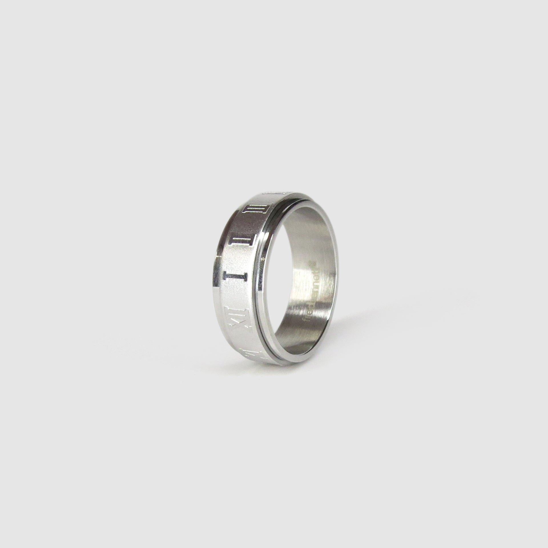 Roman Numerals Spinner Ring