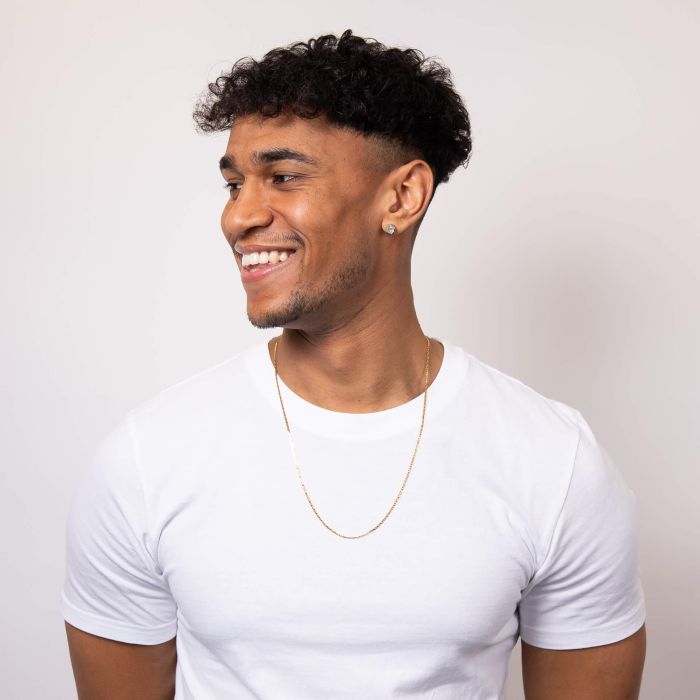 Anchor Chain in Yellow Gold Plating